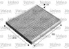 Filter, Innenraumluft VALEO 715553 Bild Filter, Innenraumluft VALEO 715553
