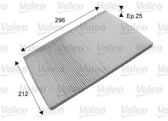 Filter, Innenraumluft VALEO 715573 Bild Filter, Innenraumluft VALEO 715573