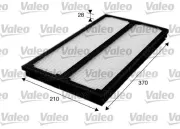 Filter, Innenraumluft VALEO 715577