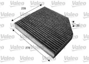 Filter, Innenraumluft VALEO 715580