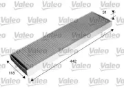 Filter, Innenraumluft VALEO 715585