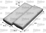 Filter, Innenraumluft VALEO 715593