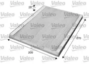 Filter, Innenraumluft VALEO 715609