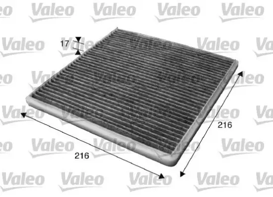 Filter, Innenraumluft VALEO 715619 Bild Filter, Innenraumluft VALEO 715619