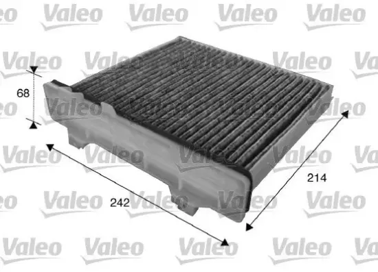 Filter, Innenraumluft VALEO 715622 Bild Filter, Innenraumluft VALEO 715622