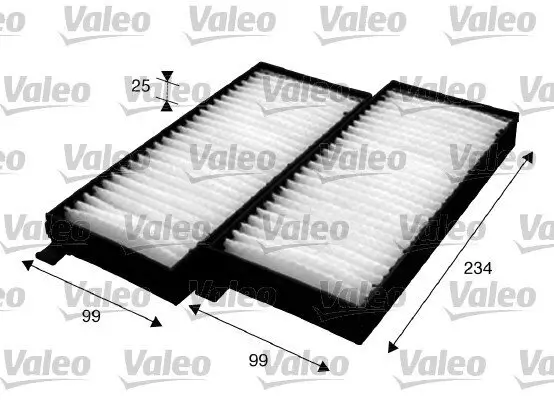 Filter, Innenraumluft VALEO 715624