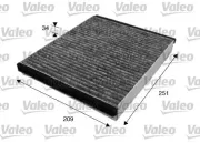 Filter, Innenraumluft VALEO 715628