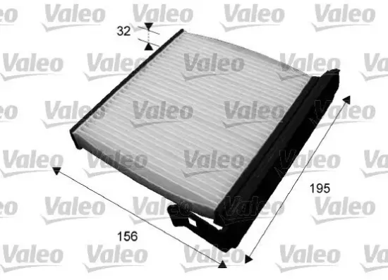 Filter, Innenraumluft VALEO 715637 Bild Filter, Innenraumluft VALEO 715637