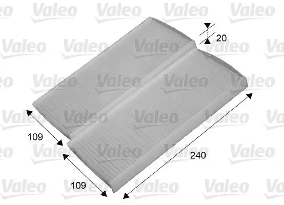 Filter, Innenraumluft VALEO 715649