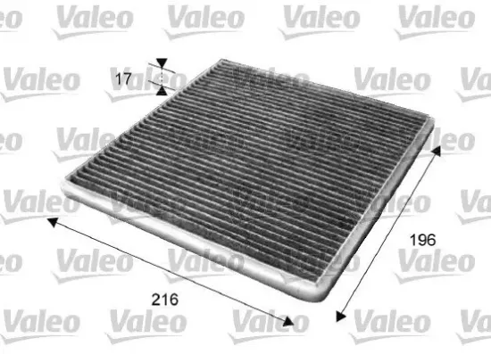 Filter, Innenraumluft VALEO 715650 Bild Filter, Innenraumluft VALEO 715650
