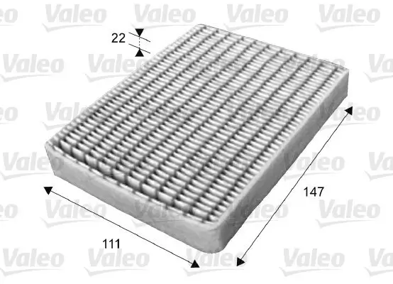 Filter, Innenraumluft VALEO 715656