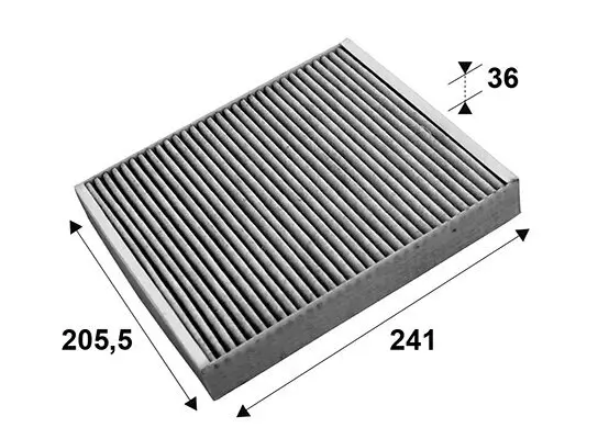 Filter, Innenraumluft VALEO 715659