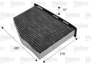 Filter, Innenraumluft VALEO 715665