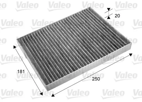 Filter, Innenraumluft VALEO 715667