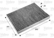 Filter, Innenraumluft VALEO 715667