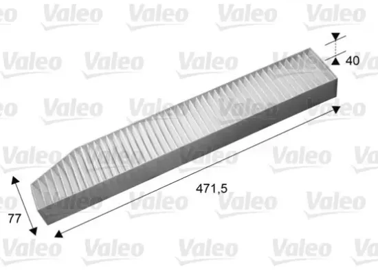 Filter, Innenraumluft VALEO 715670 Bild Filter, Innenraumluft VALEO 715670