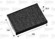 Filter, Innenraumluft VALEO 715673