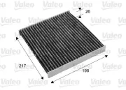 Filter, Innenraumluft VALEO 715679