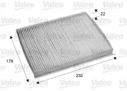 Filter, Innenraumluft VALEO 715686