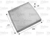 Filter, Innenraumluft VALEO 715692 Bild Filter, Innenraumluft VALEO 715692