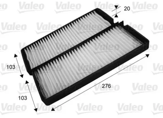 Filter, Innenraumluft VALEO 715699 Bild Filter, Innenraumluft VALEO 715699