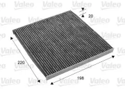 Filter, Innenraumluft VALEO 715701