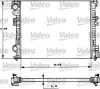 Kühler, Motorkühlung VALEO 731166