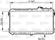 Kühler, Motorkühlung VALEO 731437