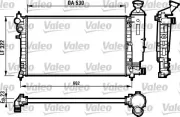 Kühler, Motorkühlung VALEO 731526