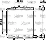 Kühler, Motorkühlung VALEO 732726