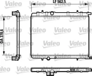 Kühler, Motorkühlung VALEO 732892