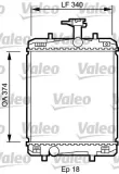 Kühler, Motorkühlung VALEO 735072