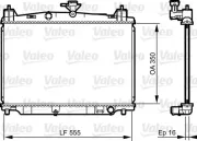 Kühler, Motorkühlung VALEO 735416