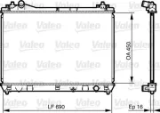 Kühler, Motorkühlung VALEO 735433