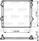 Kühler, Motorkühlung VALEO 735569