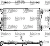 Kühler, Motorkühlung VALEO 735599