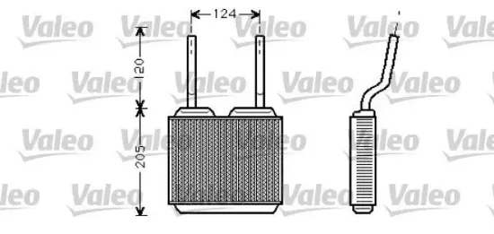 Wärmetauscher, Innenraumheizung VALEO 812146 Bild Wärmetauscher, Innenraumheizung VALEO 812146