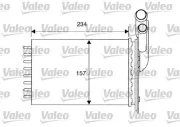 Wärmetauscher, Innenraumheizung VALEO 812157