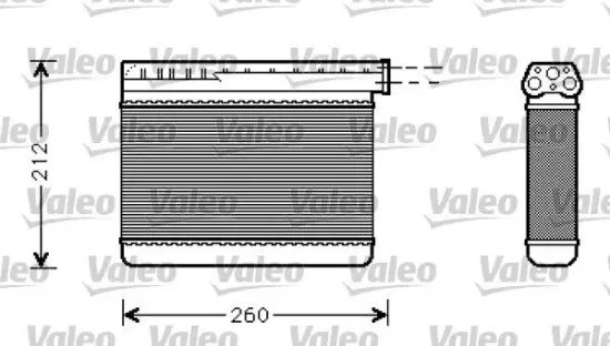 Wärmetauscher, Innenraumheizung VALEO 812240 Bild Wärmetauscher, Innenraumheizung VALEO 812240