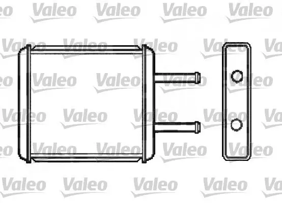 Wärmetauscher, Innenraumheizung VALEO 812412