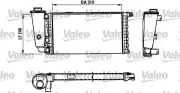 Kühler, Motorkühlung VALEO 816707