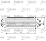 Ladeluftkühler VALEO 817554