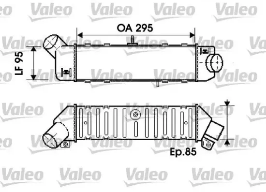 Ladeluftkühler VALEO 817767 Bild Ladeluftkühler VALEO 817767