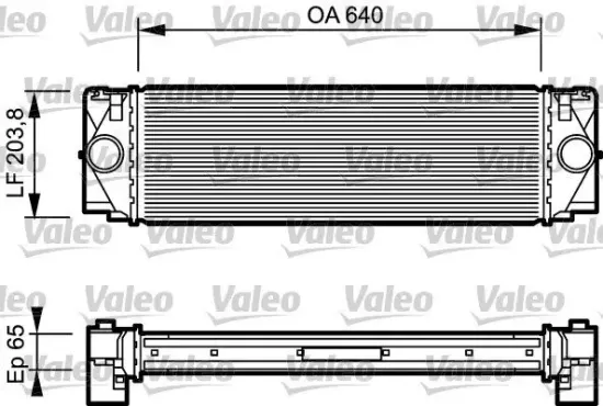 Ladeluftkühler VALEO 817994 Bild Ladeluftkühler VALEO 817994