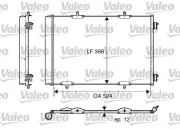 Kondensator, Klimaanlage VALEO 818015