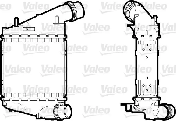 Ladeluftkühler VALEO 818250