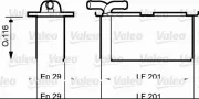 Ladeluftkühler VALEO 818838