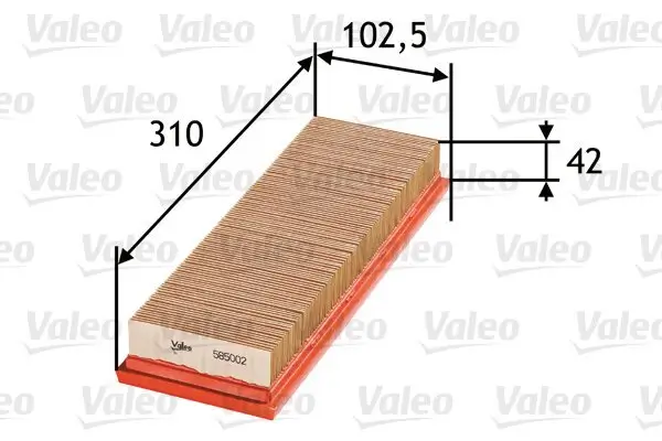 Luftfilter VALEO 585002