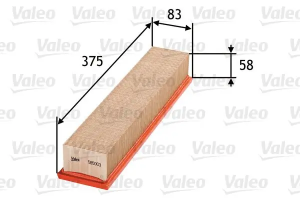 Luftfilter VALEO 585003