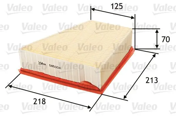 Luftfilter VALEO 585004